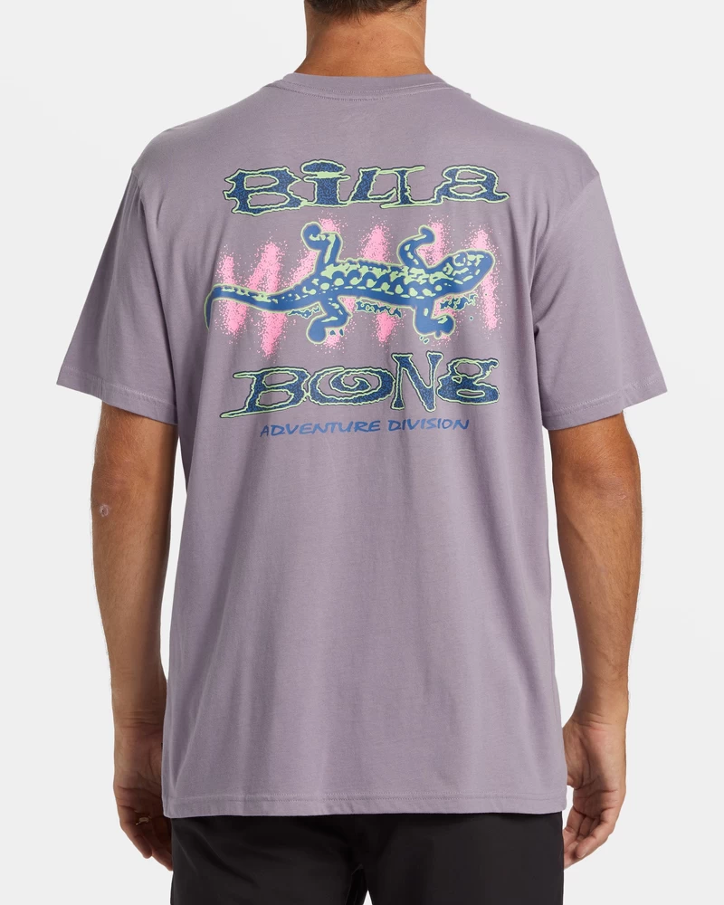 футболка Billabong Lizard – фиолетово-ясень