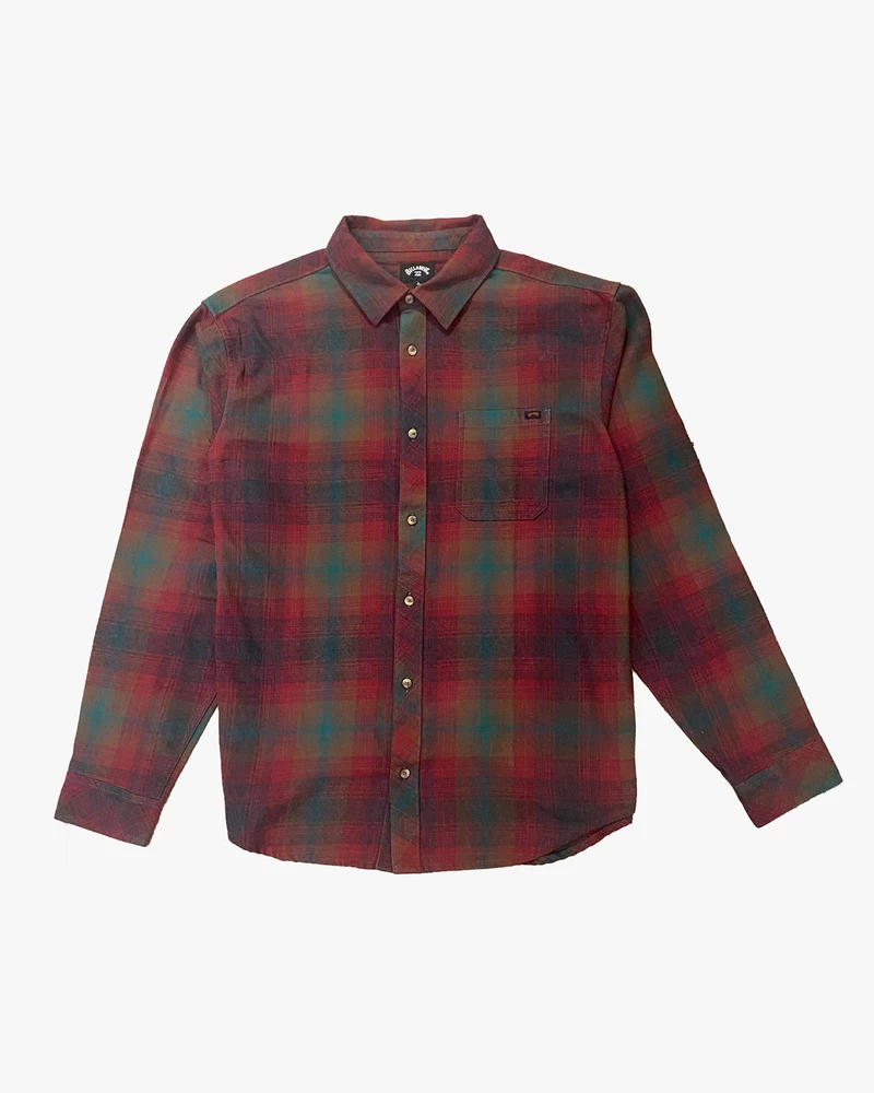 Billabong Coastline Flannel - Brick