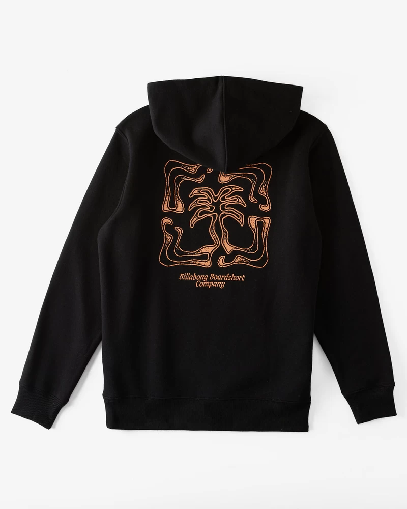 Billabong Boys Short Sands Pullover Sweatshirt - Black