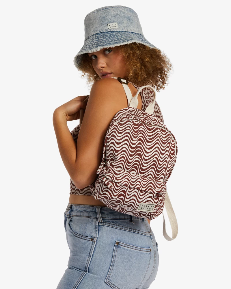 Billabong Mini Mama Canvas Backpack - Americano