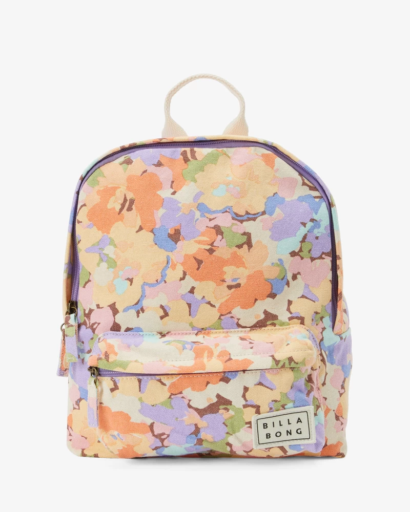 Billabong Mini Mama Canvas Backpack - Lilac Breeze