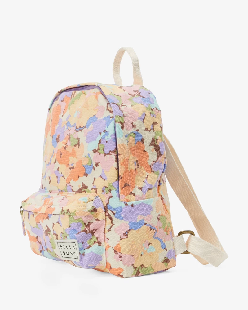 Billabong Mini Mama Canvas Backpack - Lilac Breeze