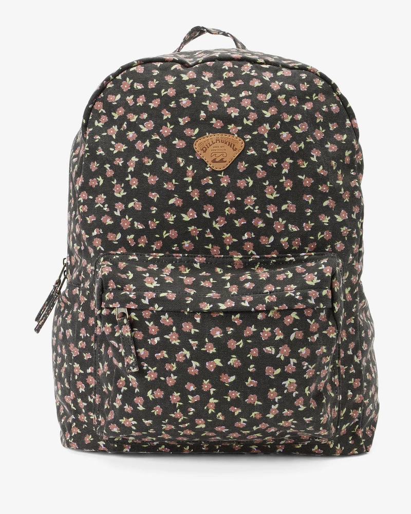 Mochila Billabong School Out De Lona - Black Pebble
