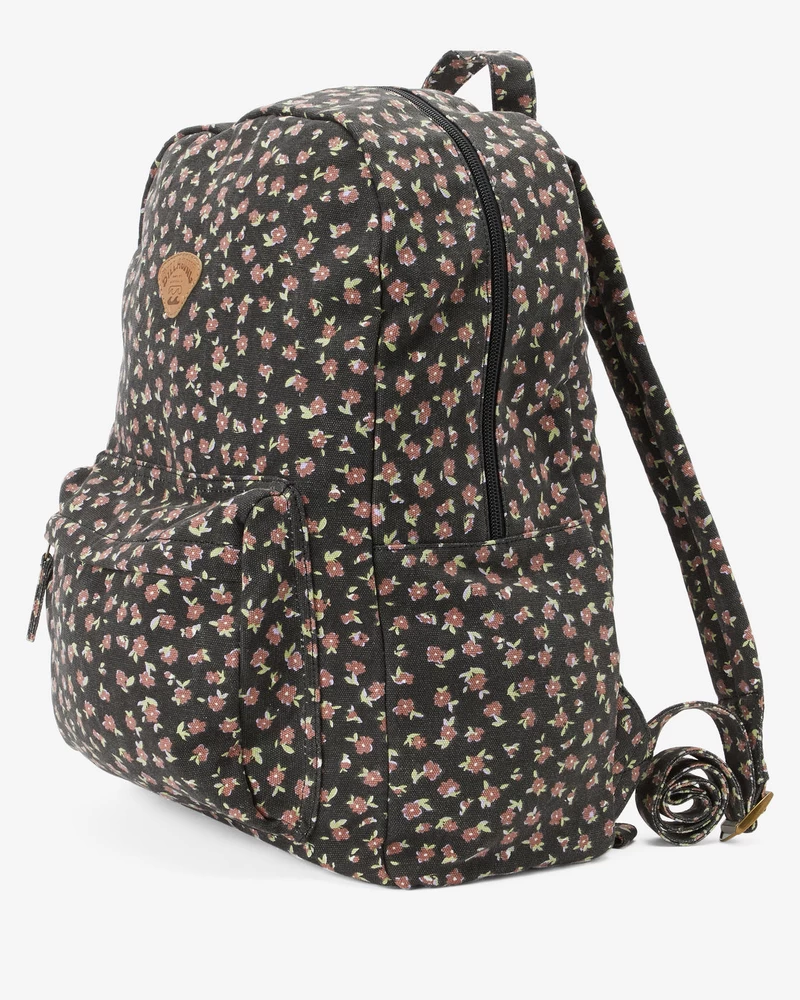 Mochila Billabong School Out De Lona - Black Pebble