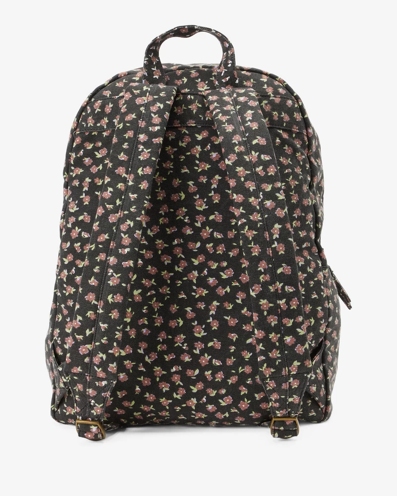 Mochila Billabong School Out De Lona - Black Pebble