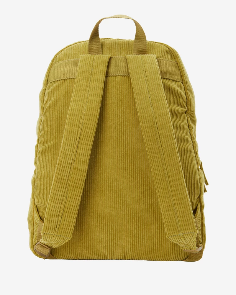 Billabong Schools Out Corduroy Backpack - Green Eyes