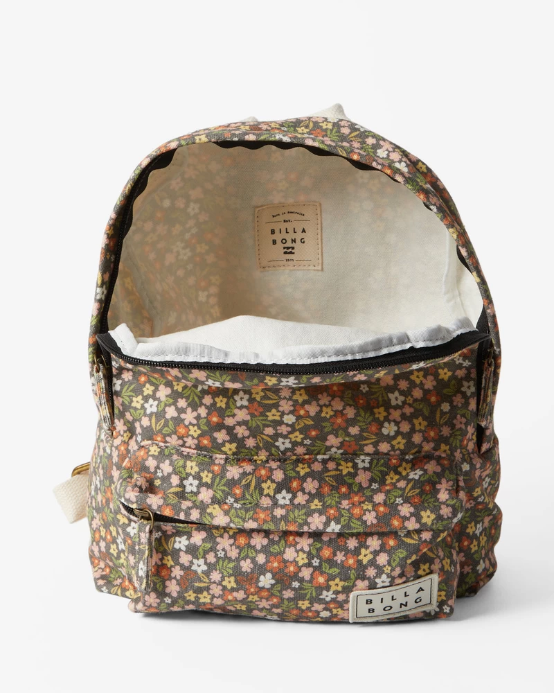 Billabong Mini Mama Canvas Rugzak - Zwart Zand 1
