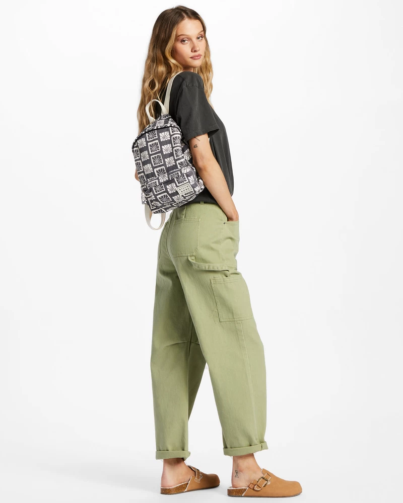 Billabong Mini Mama Canvas Backpack - Black Sands 2