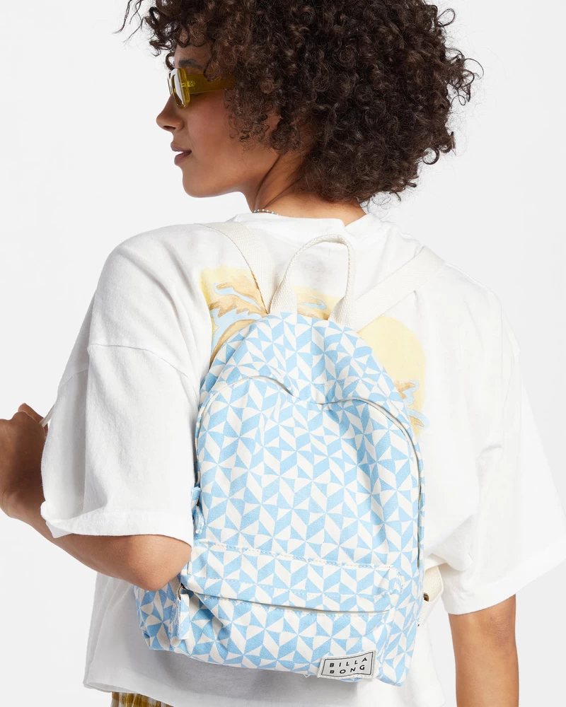 Billabong Mini Mama Canvas Backpack - Blue Dream