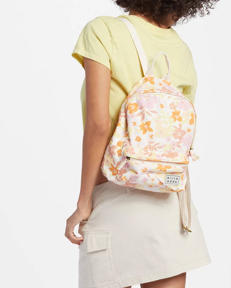 Billabong Mini Mama Canvas Backpack - Salt Crystal