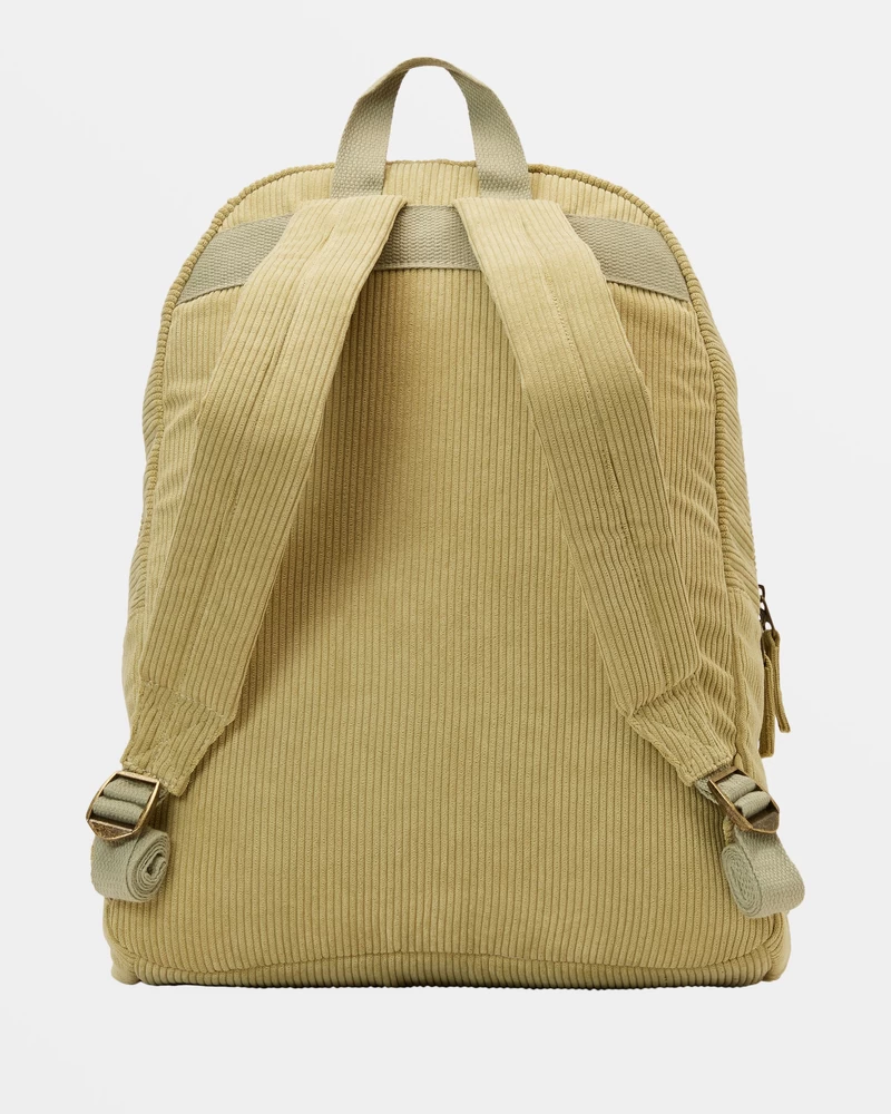 Billabong Schools Out Corduroy Backpack - Willow