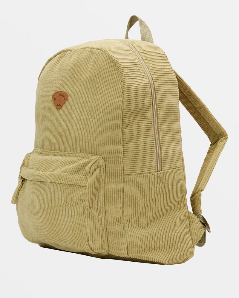 Billabong Schools Out Corduroy Backpack - Willow