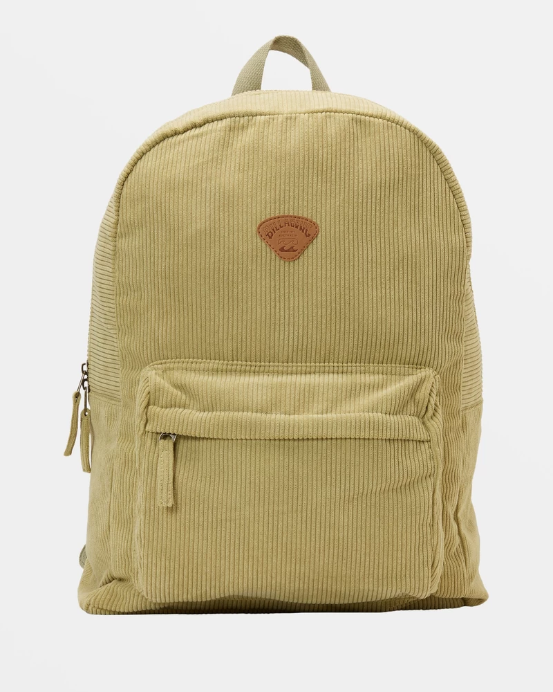 Billabong Schools Out Corduroy Backpack - Willow