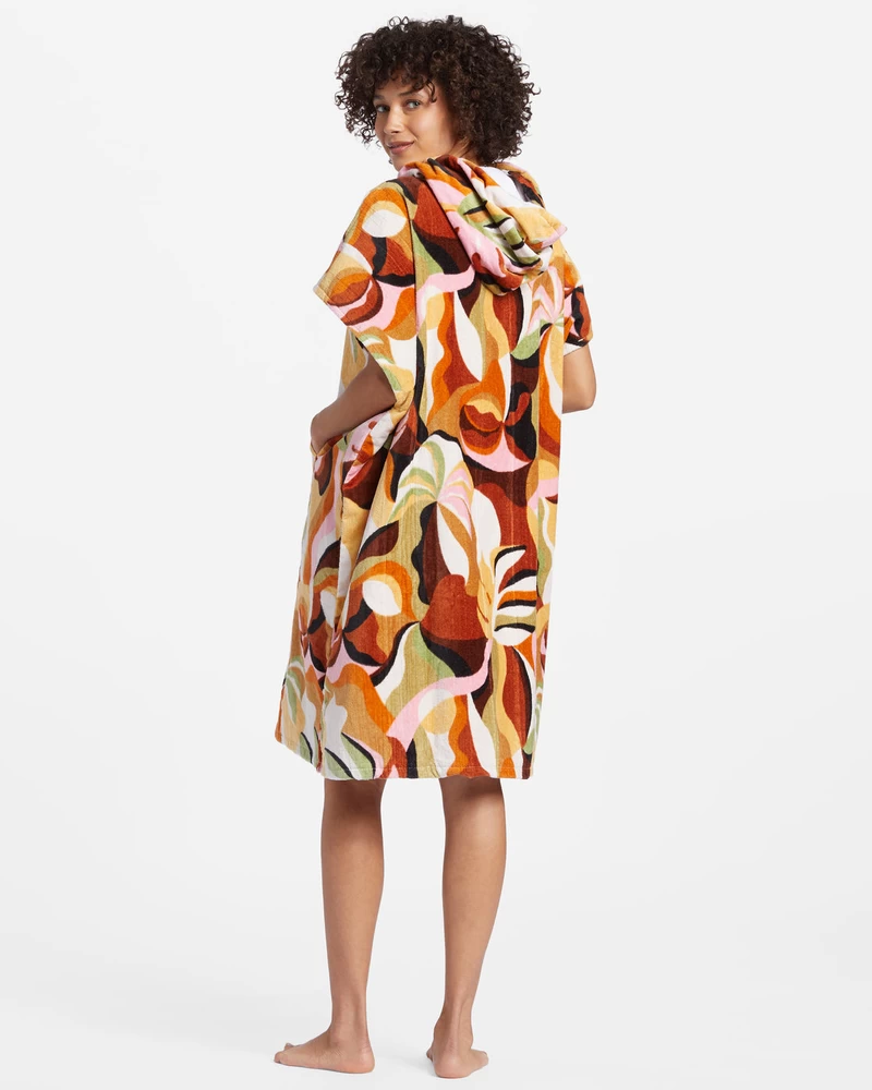 Billabong Womens Hooded Towel - Multi