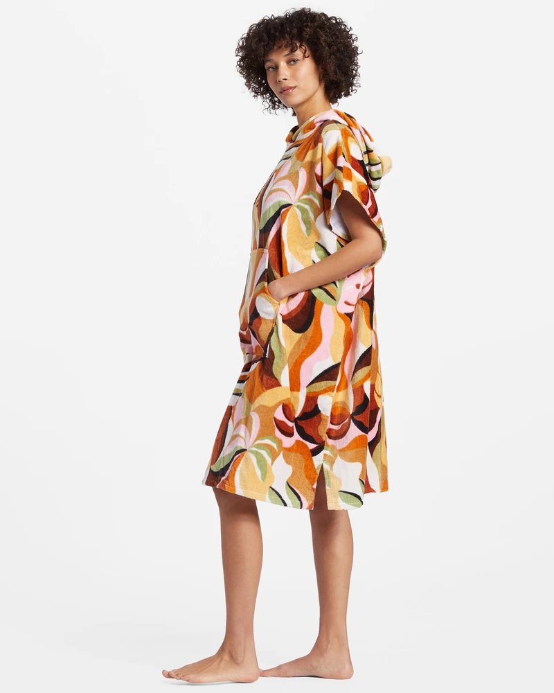 Billabong Womens Hooded Towel - Multi