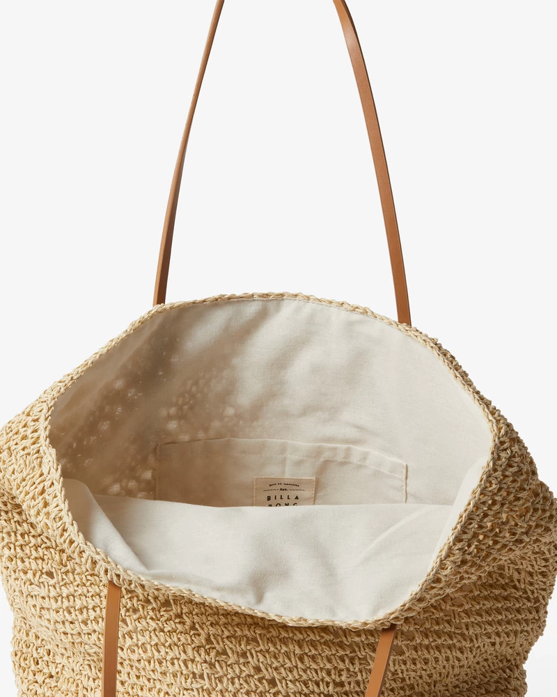 Billabong Perfect Find Straw Purse - Natural