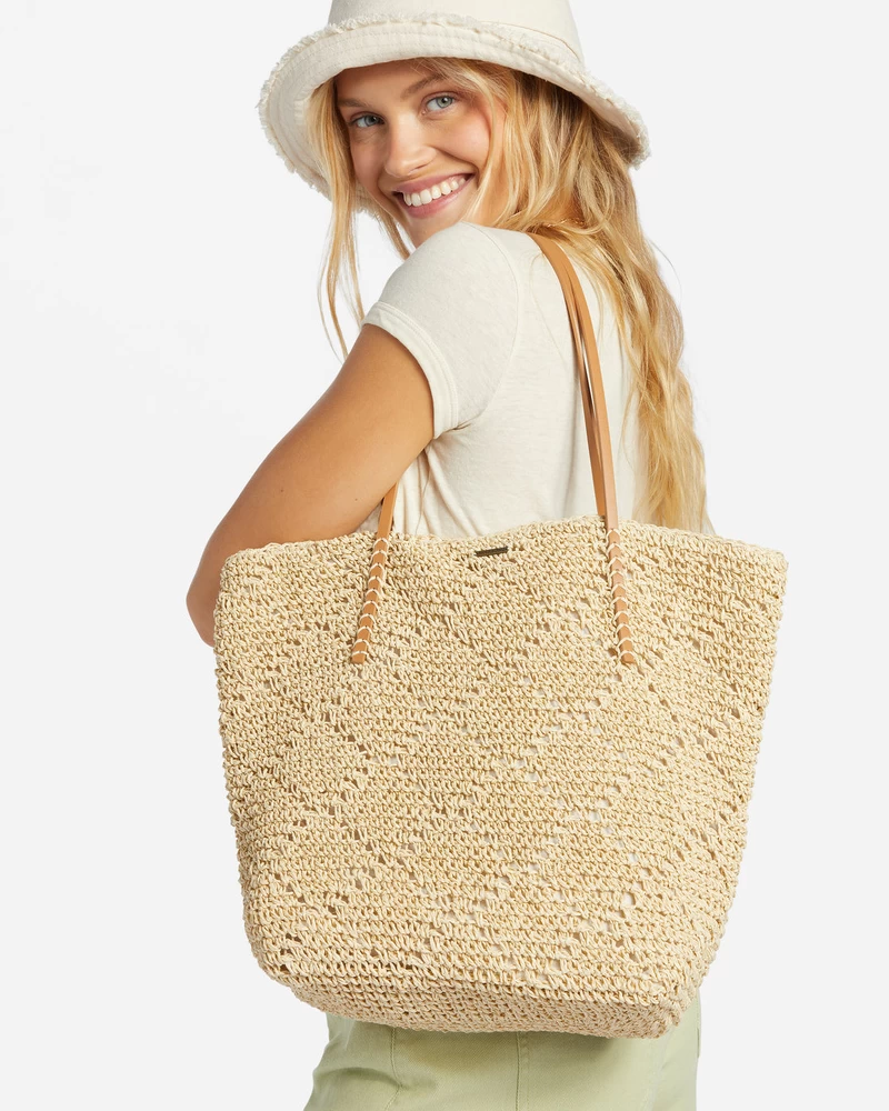 Billabong Perfect Find Straw Purse - Natural