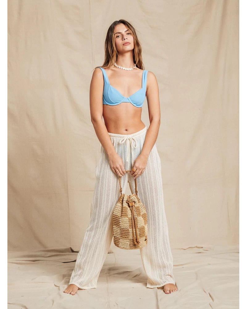 Billabong Travel More Straw Purse - Natural