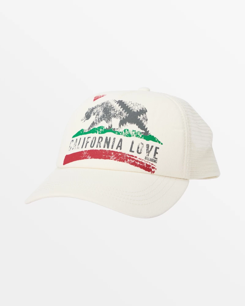 Billabong Pitstop Trucker Hat - White