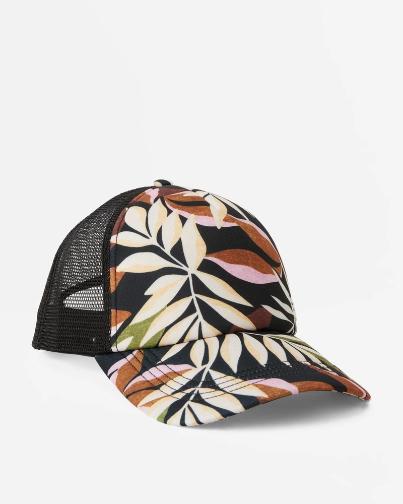 Billabong Heritage Mashup Trucker Hat - Black Sands