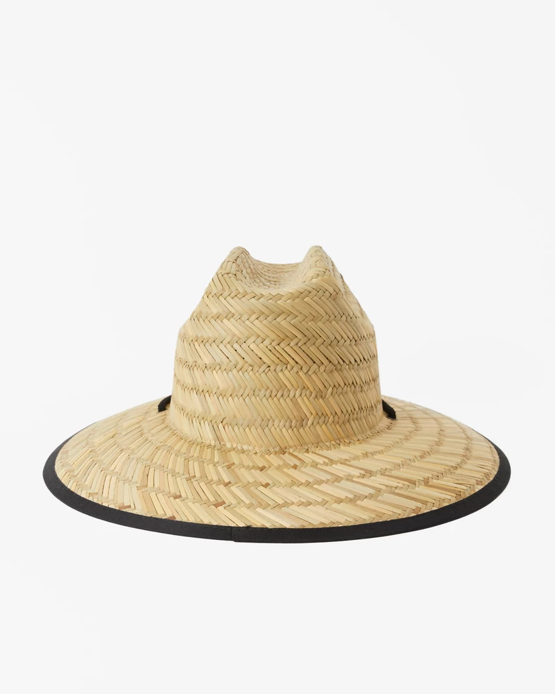 Billabong Tipton Straw Lifeguard Hat - Black Sands