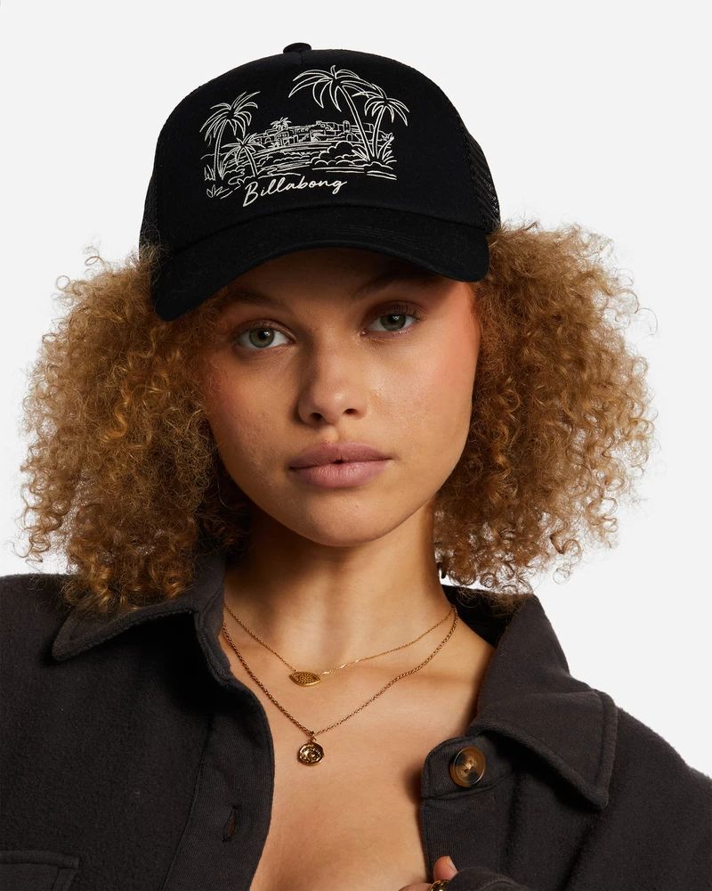 Billabong Aloha Forever Trucker Hat - Black Sands 1