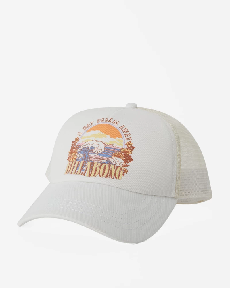 Billabong Aloha Forever Trucker Hat - Salt Crystal 3