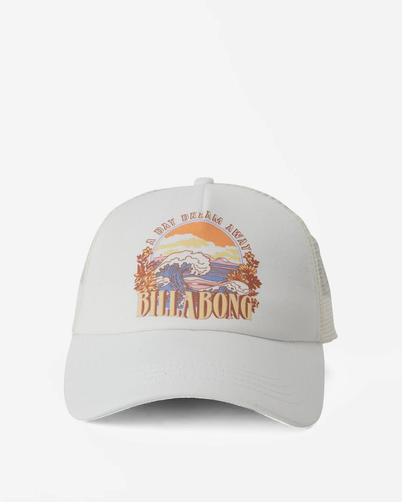 Billabong Aloha Forever Trucker Hat - Salt Crystal 3