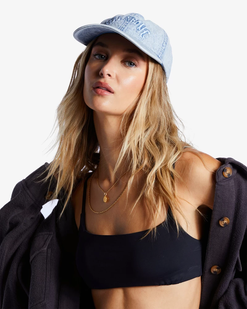 Billabong Dad Cap Strapback Hat - True Blue 1