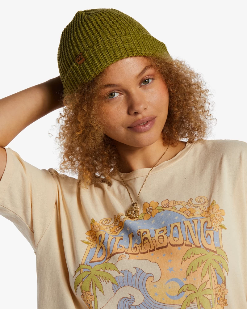 Billabong Alta Beanie - Green Eyes