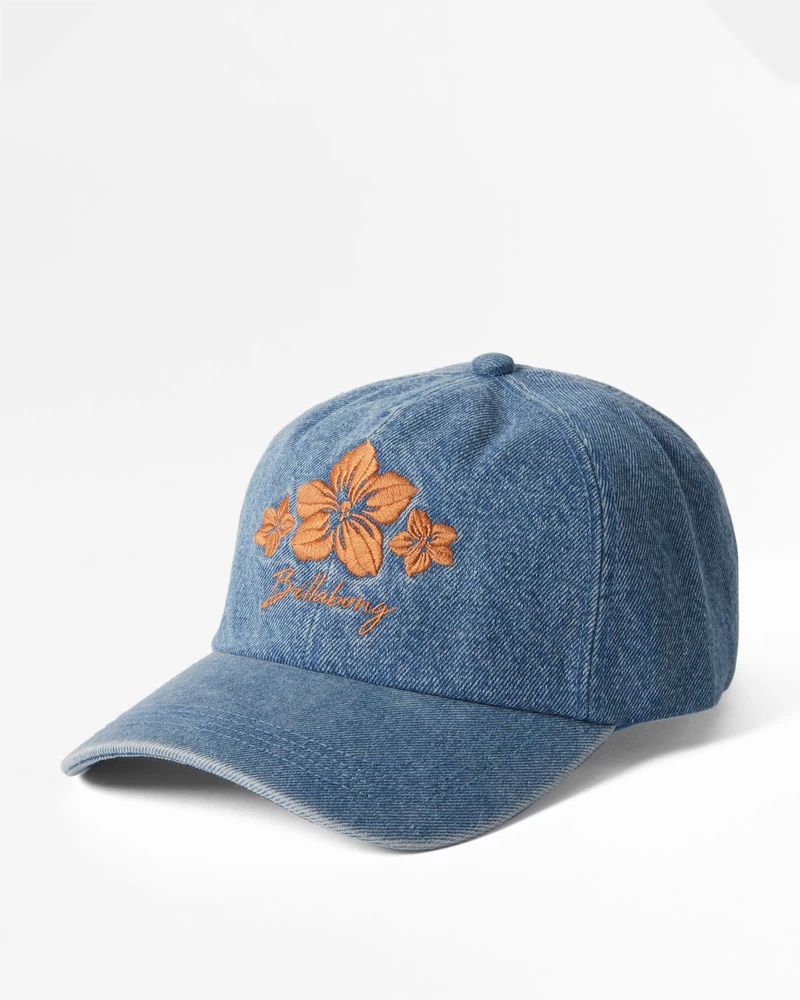 Billabong Dad Hat Strapback Hat - Denim Blue
