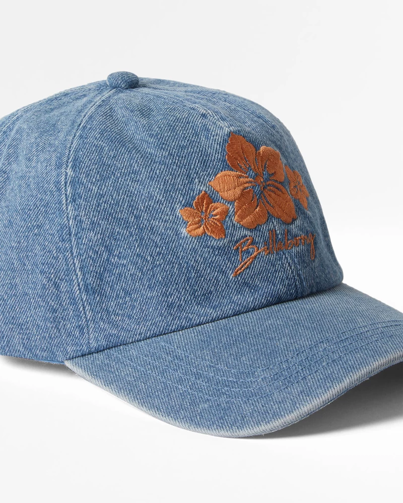 Billabong Dad Hat Strapback Hat - Denim Blue