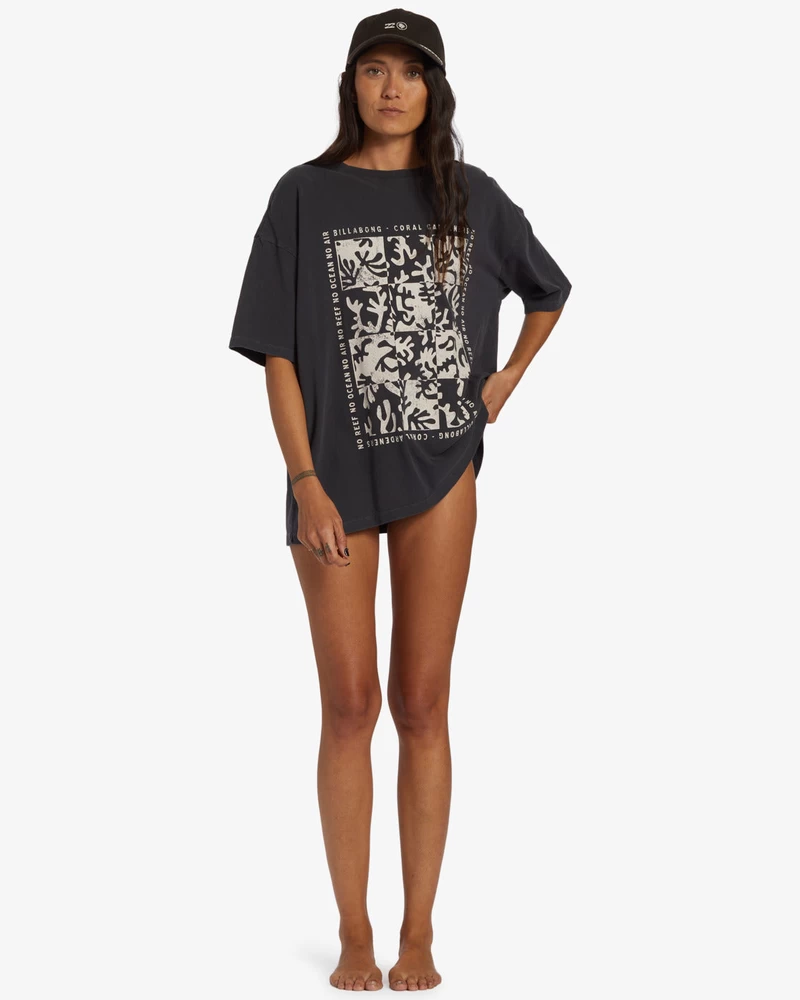 Billabong Naiste Coral Snapback Müts - Must Kivi