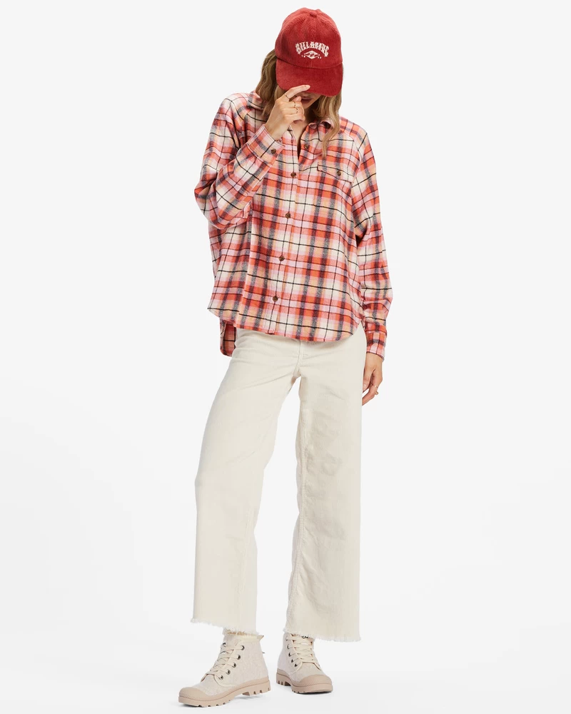 Billabong Dad Hat Strapback Hat - Red Rock