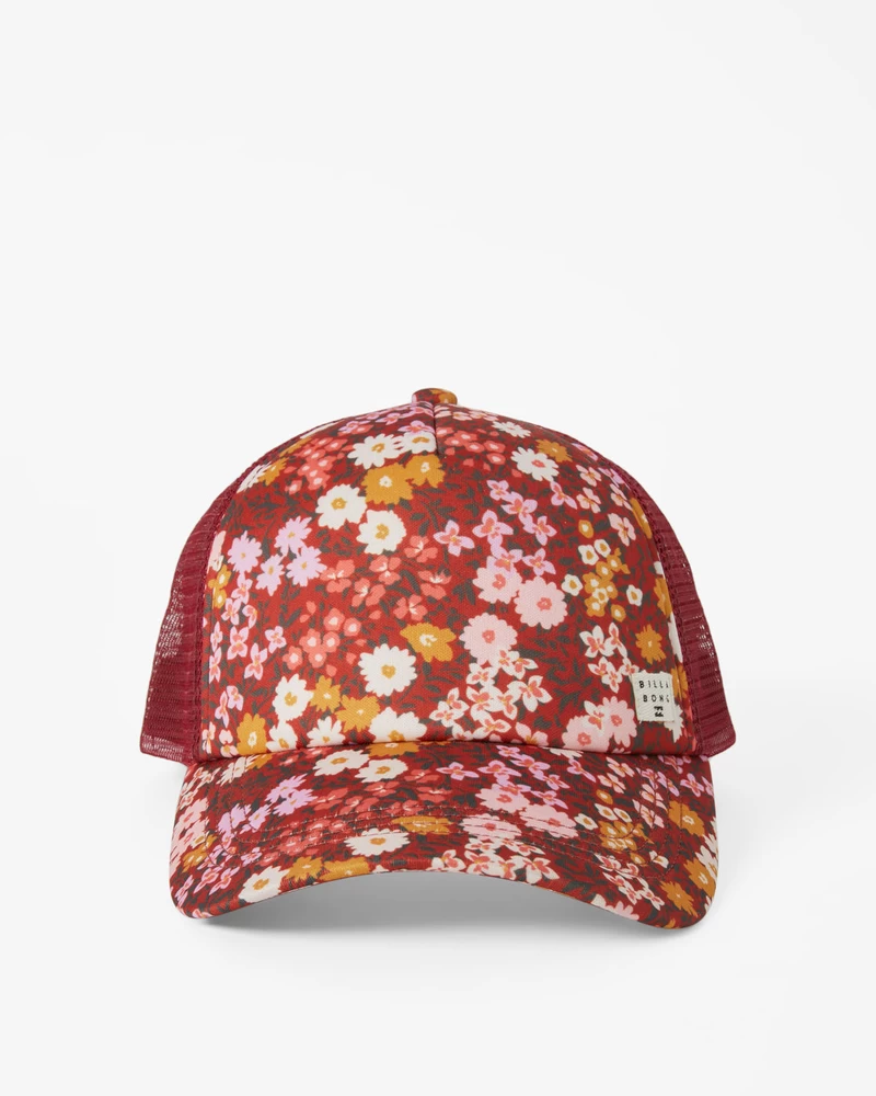 Billabong Heritage Mashup Trucker Hat - Deep Sienna