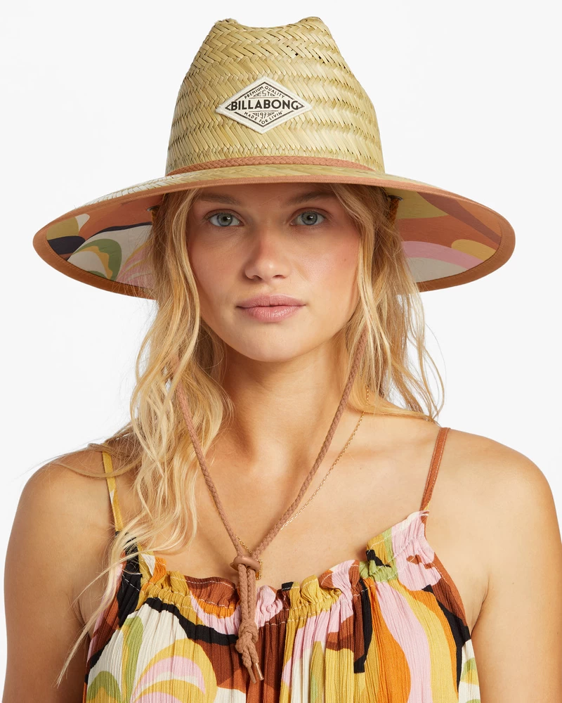 Billabong Tipton Straw Lifeguard Hat - Multi 1