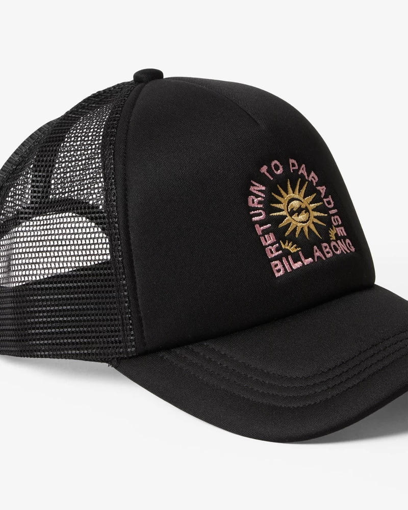 Billabong Cross Waves Trucker Cepure - Melns Olis 2