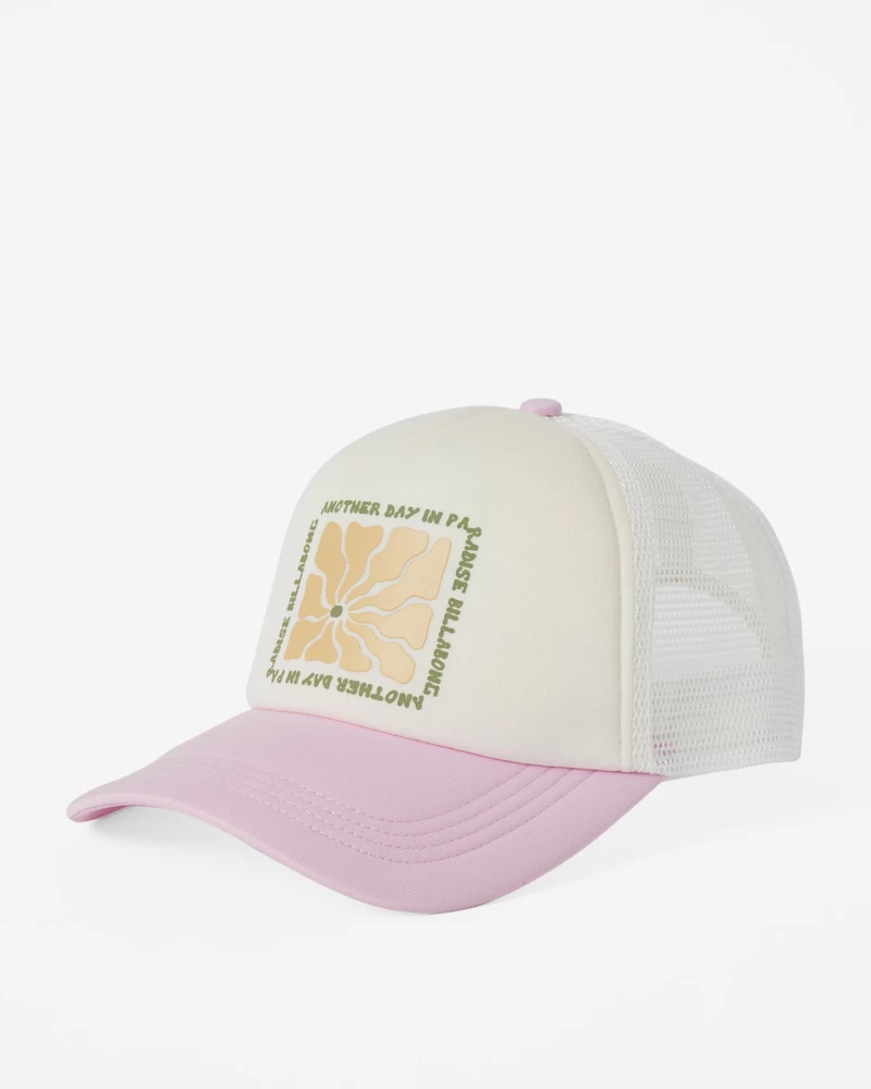 Billabong Across Waves Trucker Hat - Lavender Kiss