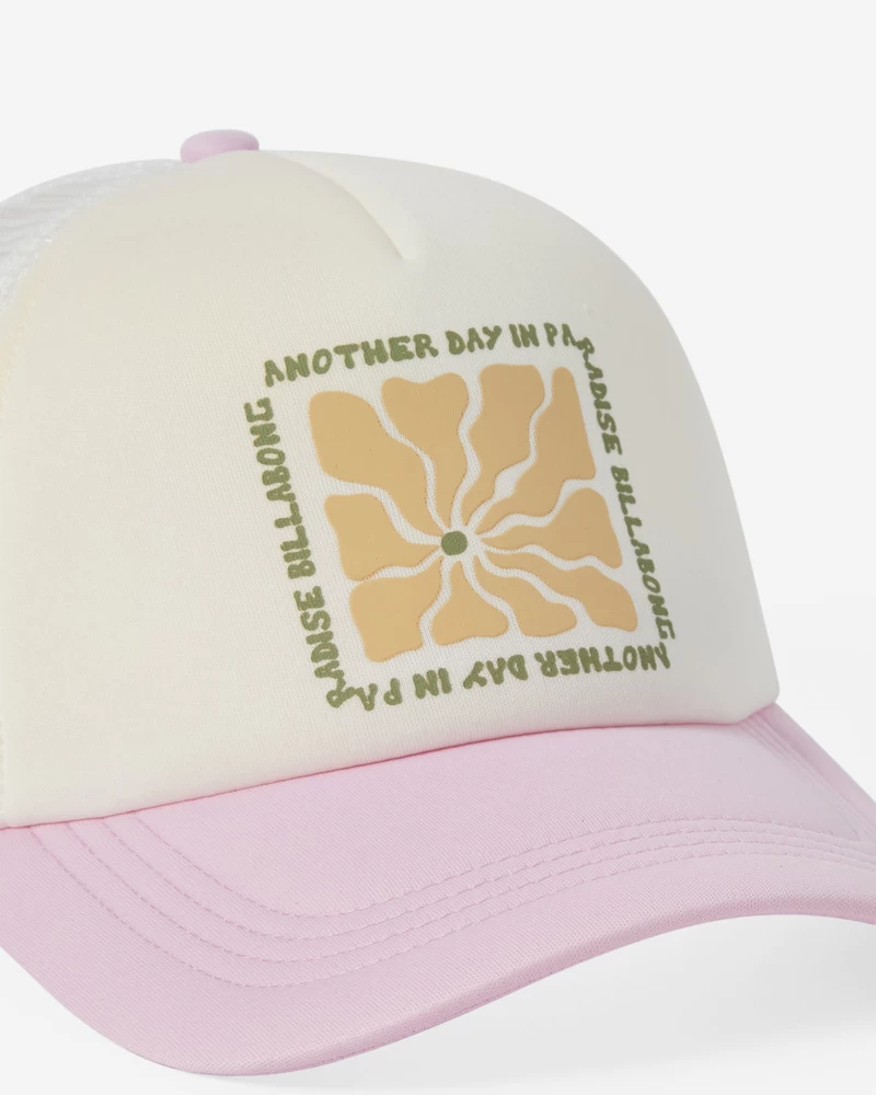 Billabong Across Waves Trucker Hat - Lavender Kiss
