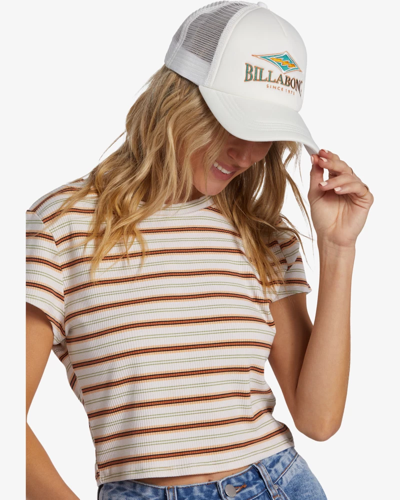 Billabong Across Waves Trucker Hat - Salt Crystal 2