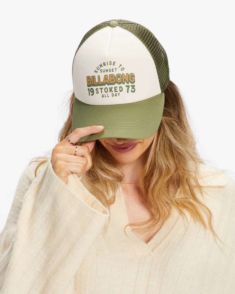 Billabong Aloha Forever Trucker Hat - Avocado