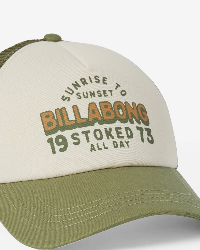 Billabong Aloha Forever Trucker Hat - Avocado