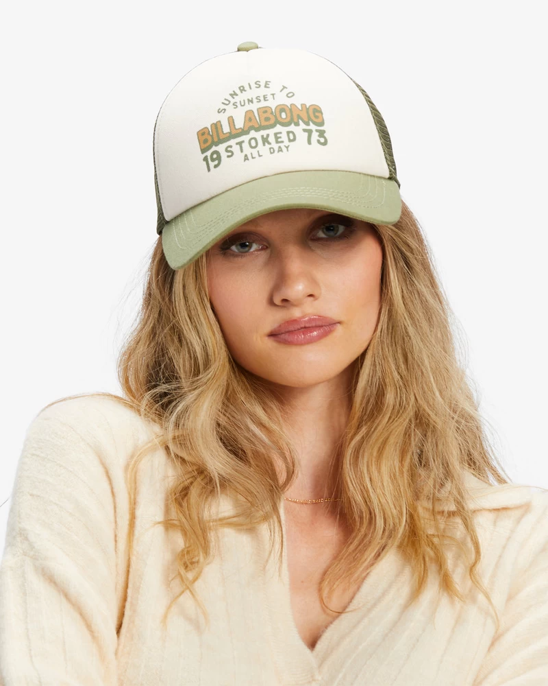 Billabong Aloha Forever Trucker Hat - Avocado