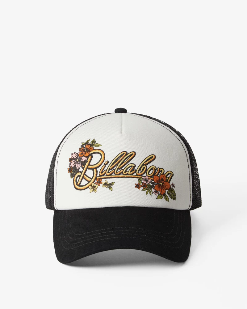 Billabong Aloha Forever Trucker Hat - Black Multi 1