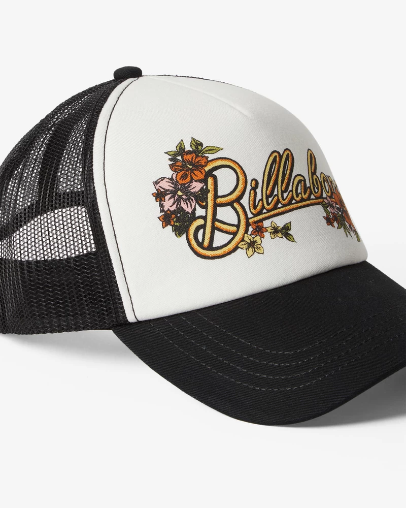 Billabong Aloha Forever Trucker Hat - Black Multi 1