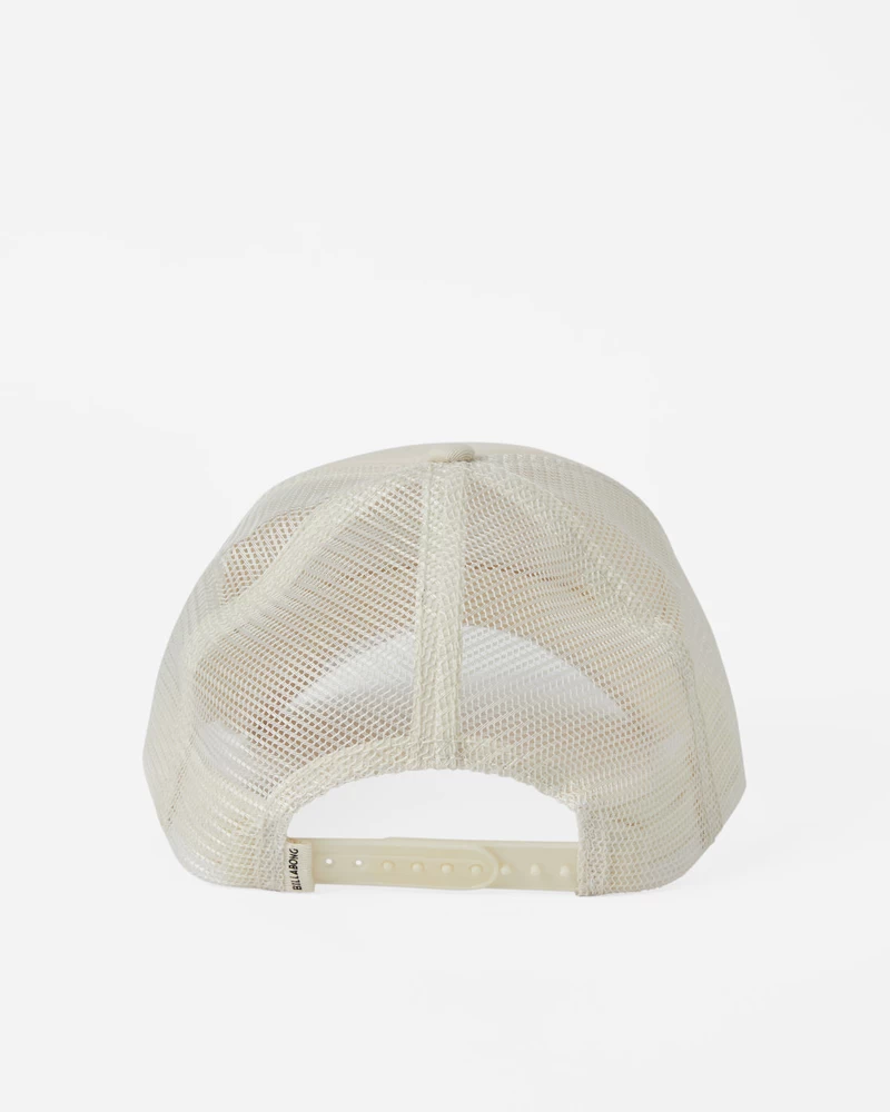 Billabong Aloha Forever Trucker Cepure - Balts Vāciņš