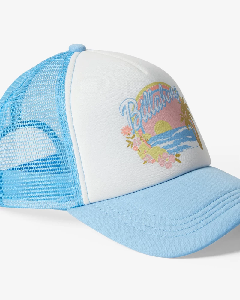 Billabong Across Waves Trucker Hat - Blue Dream