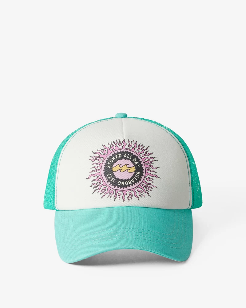 Billabong Aloha Forever Trucker Hat - Bright Lagoon