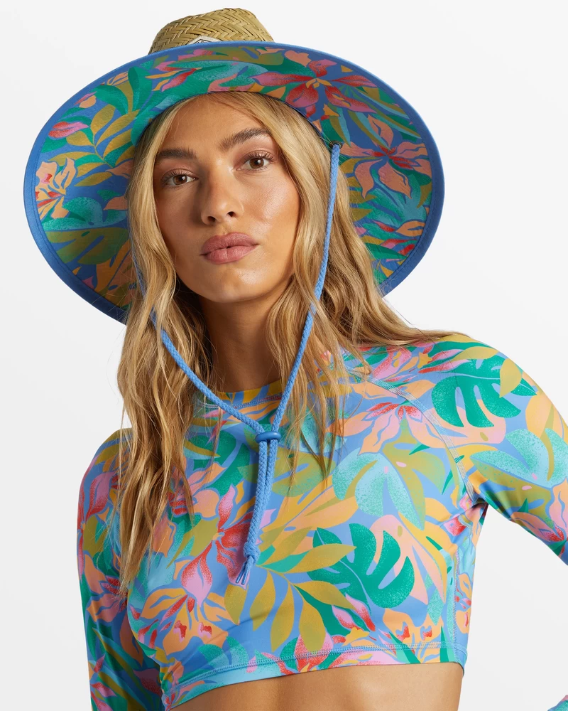 Billabong Tipton Straw Lifeguard Hat - Marina
