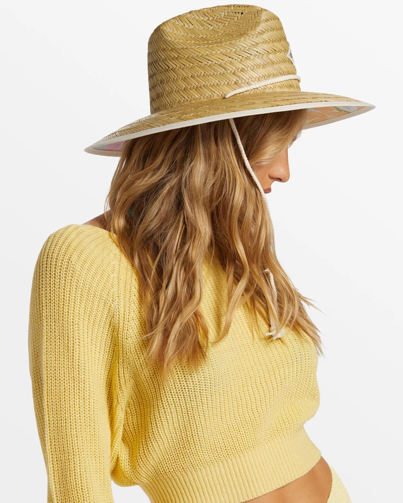 Billabong Tipton Straw Lifeguard Hat - Salt Crystal 1